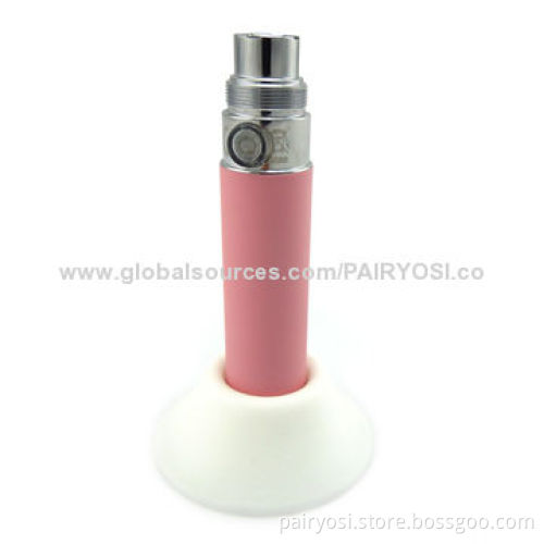 E cig holder, rubber eGo stand, various colors are available, silk logo printing